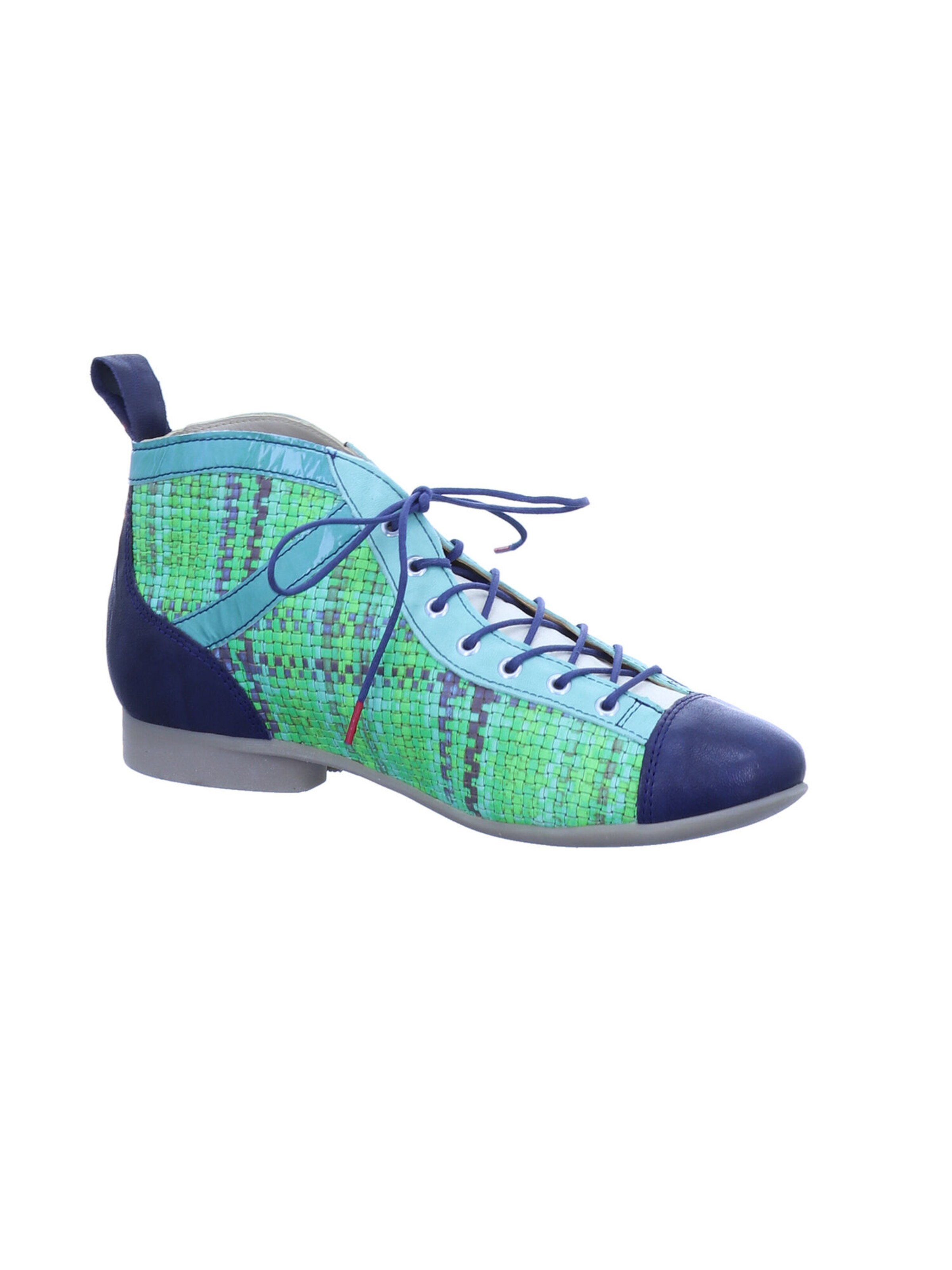 THINK! Lace-Up Ankle Boots 'Guad2' in Blue