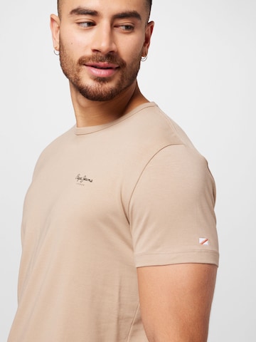 smėlio Pepe Jeans Marškinėliai