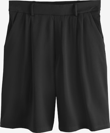 Pantaloni con pieghe 'N.Premium' di Next in nero: frontale