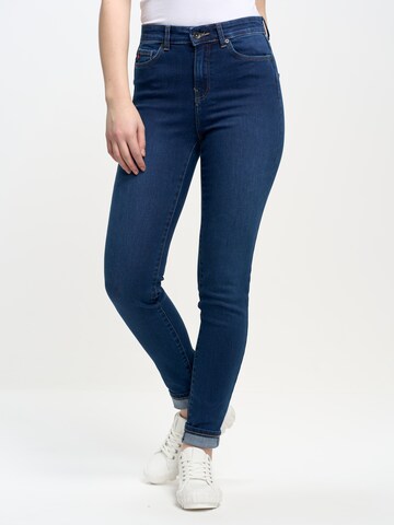 BIG STAR Skinny Jeans 'Clara' in Blau