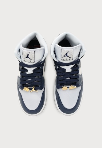 pelēks Jordan Augstie brīvā laika apavi 'Air Jordan 1 Mid SE'