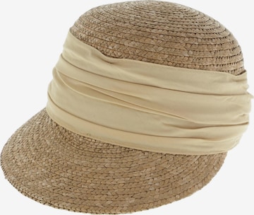 Seeberger Hut oder Mütze One Size in Beige: predná strana