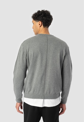 Elias Rumelis Sweatshirt 'IDRIS' in Grey