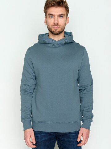 GREENBOMB Sweatshirt in Blauw: voorkant