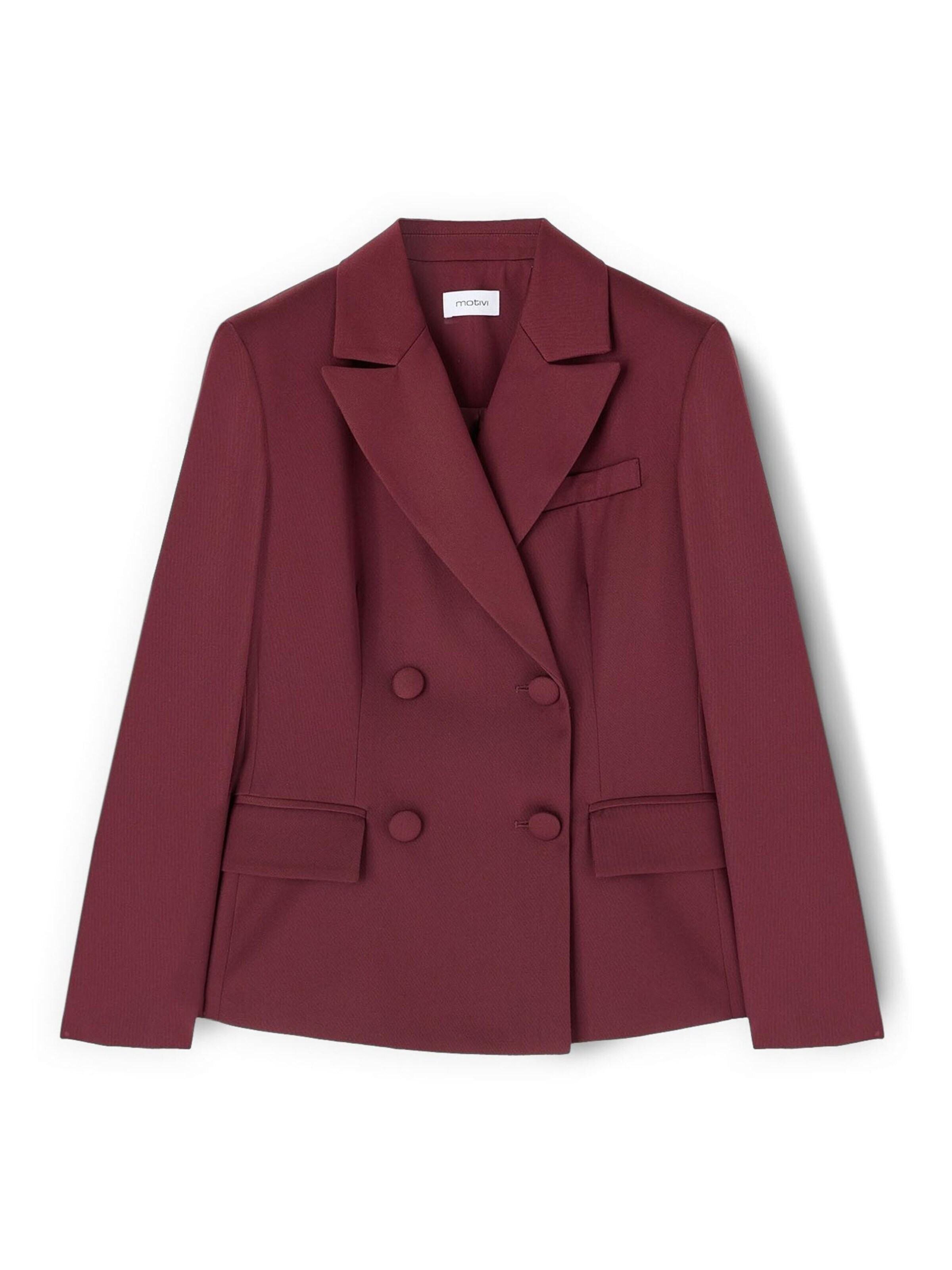 Blazer MOTIVI en rouge : devant