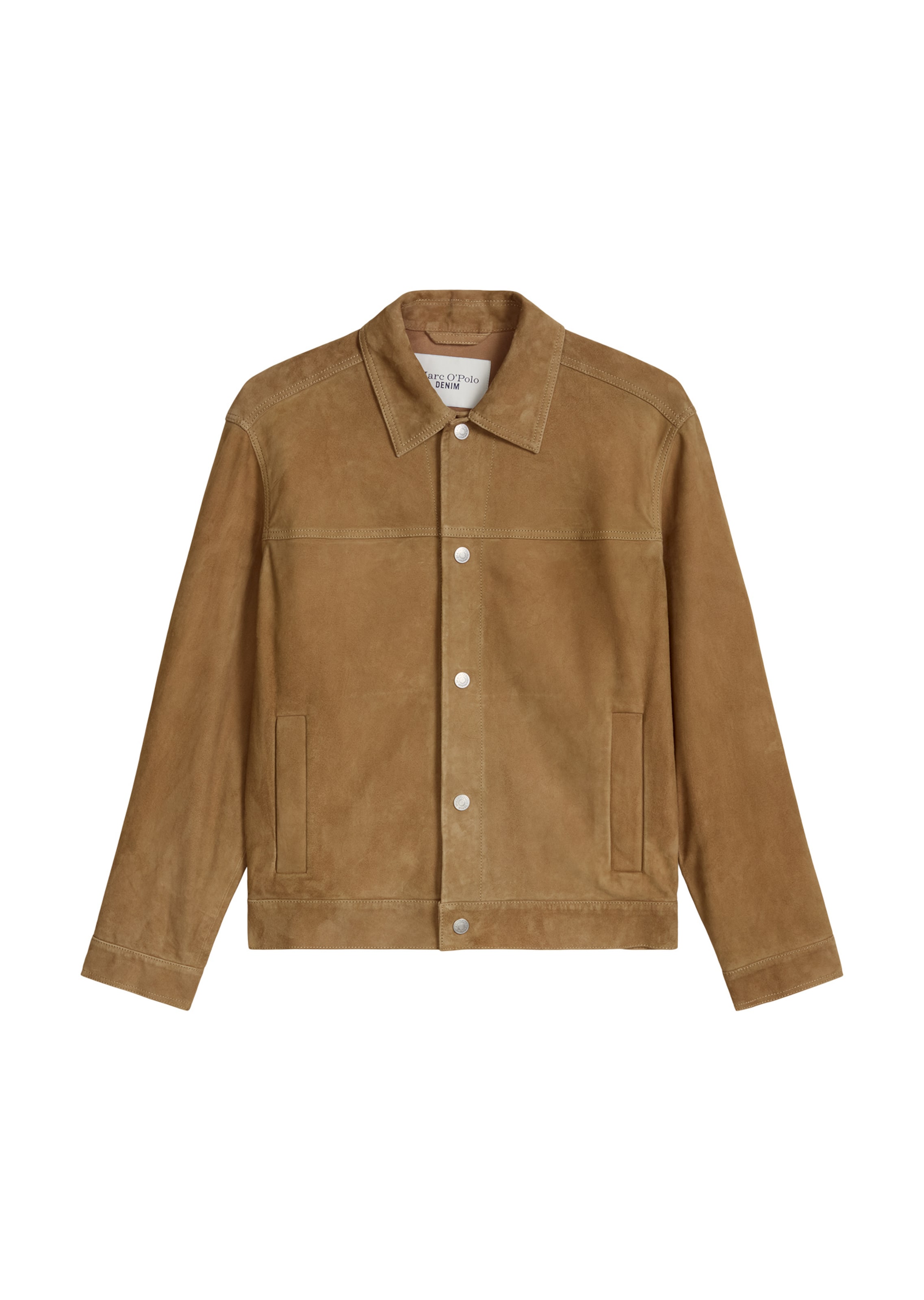 Marc O'Polo DENIM Jacke in Grau: Vorderseite