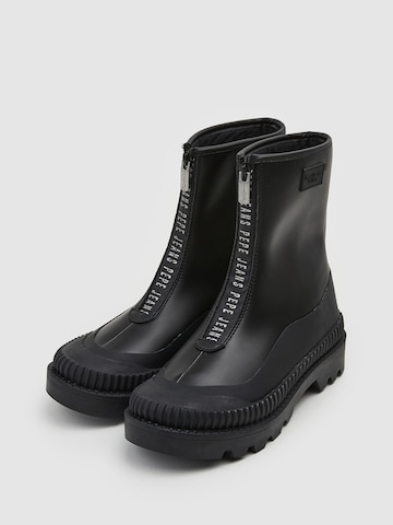 Pepe Jeans Rubber Boots in Black