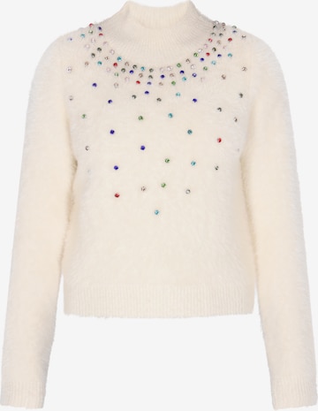 faina Sveter - Biela: predná strana