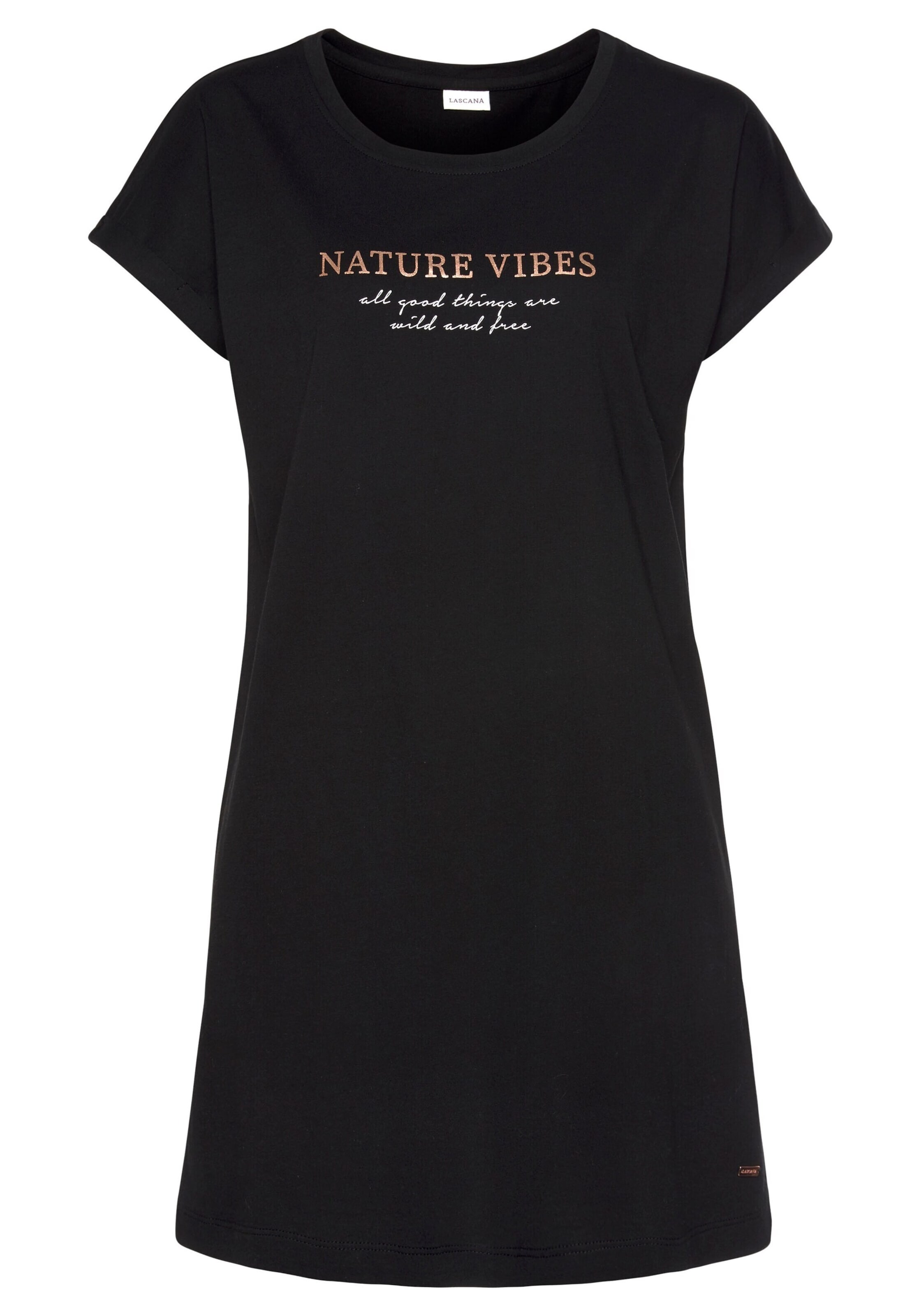 LASCANA Nattlinne i svart: framsida