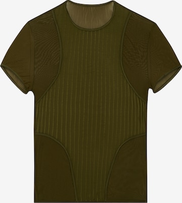 T-Shirt ' Personal Allure ' WOH en vert : devant