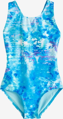 Next Swimsuit in Blue: front