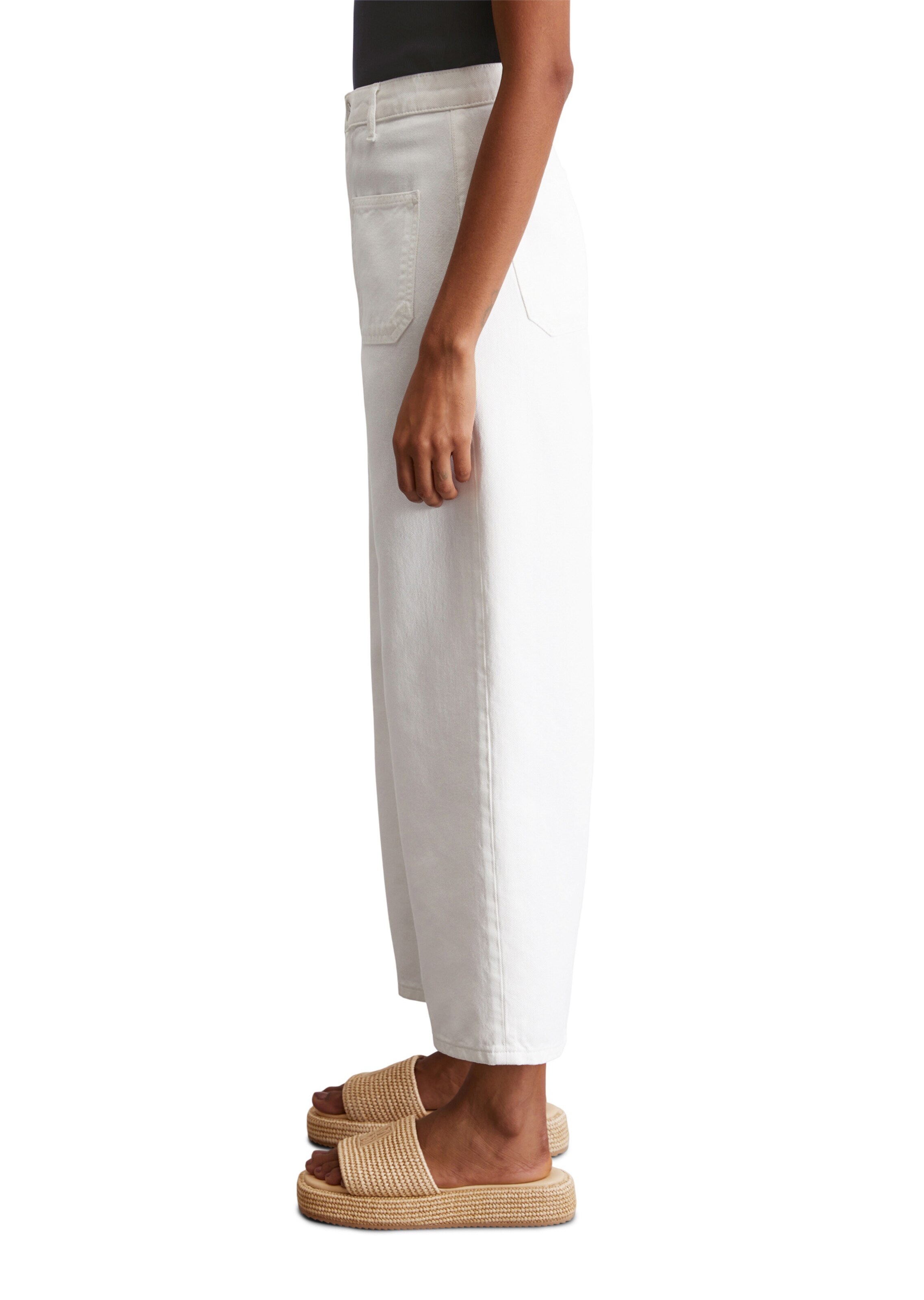 Marc O'Polo Loose fit Jeans 'Tolva' in White: front