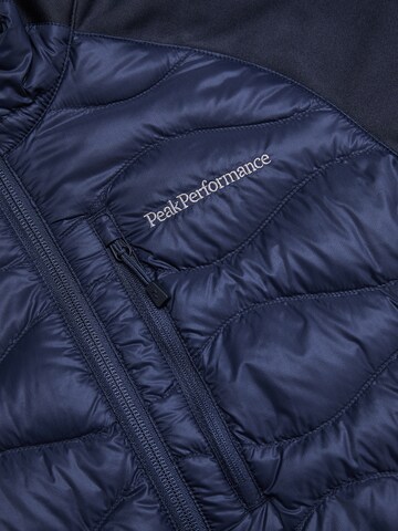 Veste outdoor PEAK PERFORMANCE en bleu