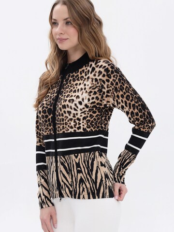 Passioni Strickjacke in Braun