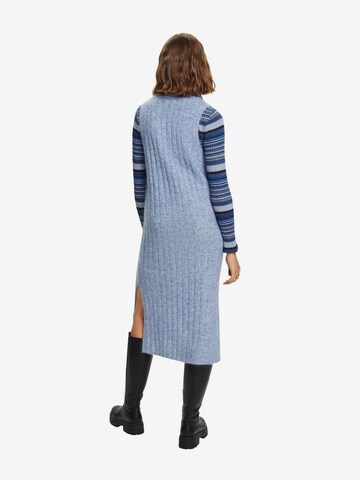 ESPRIT Knitted dress in Blue