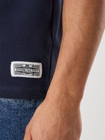 Denim Factory Shirt in Blauw