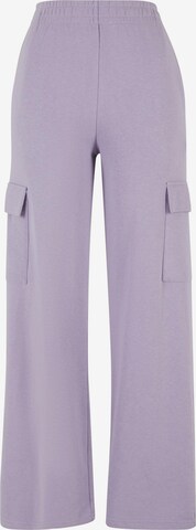 Loosefit Pantalon Urban Classics en violet : devant