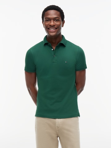 TOMMY HILFIGER Paita '1985' värissä vihreä: etupuoli