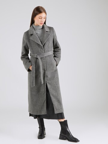 ABOUT YOU Between-Seasons Coat 'Dilara' in Grey: front