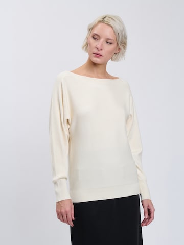Influencer - Jersey en beige: frente