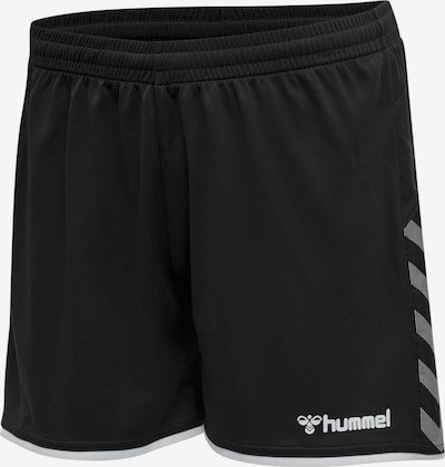 Hummel Shorts 'Authentic' in schwarz / weiß, Produktansicht