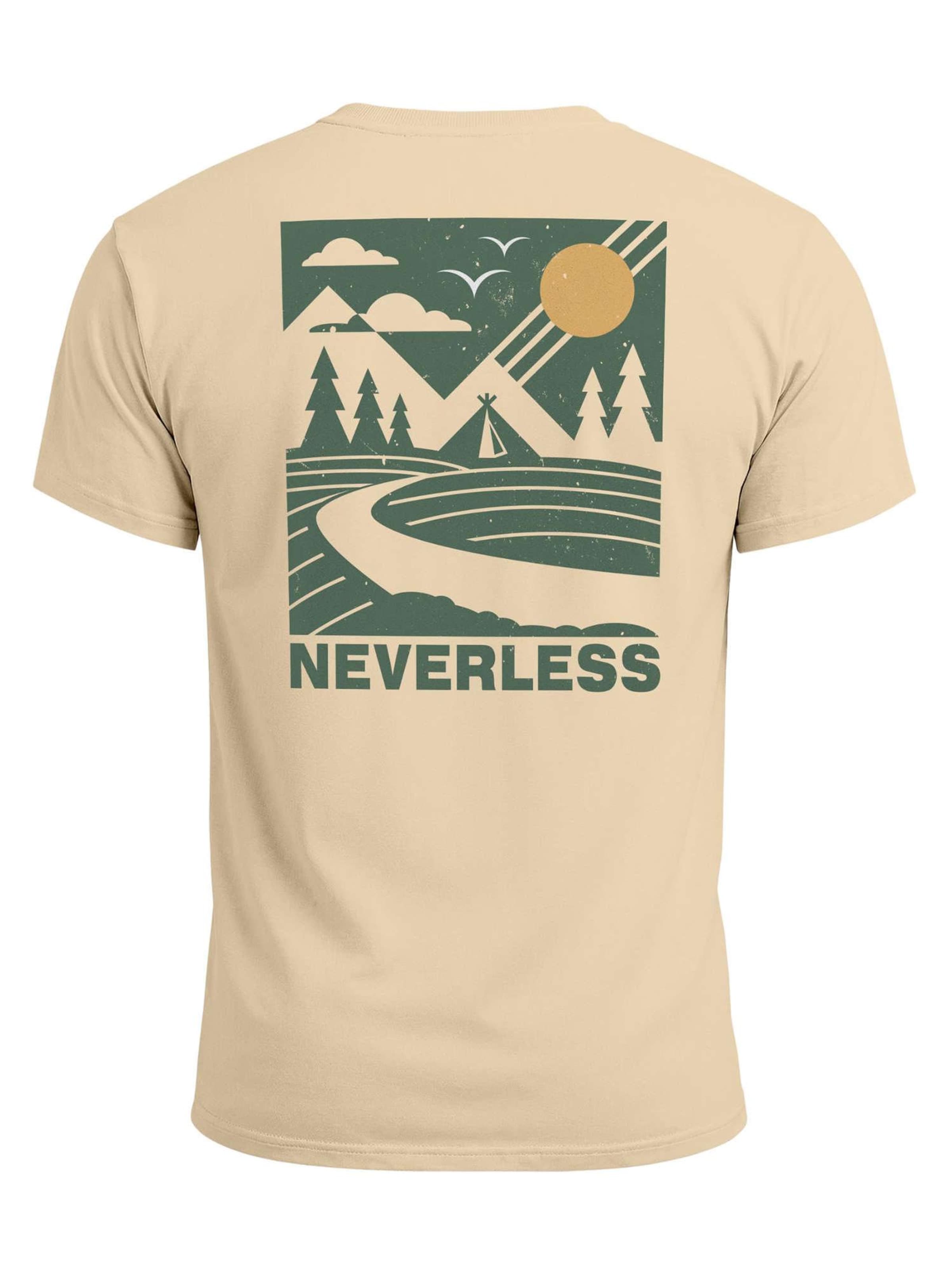 Neverless Shirt 'Neverless' in Beige