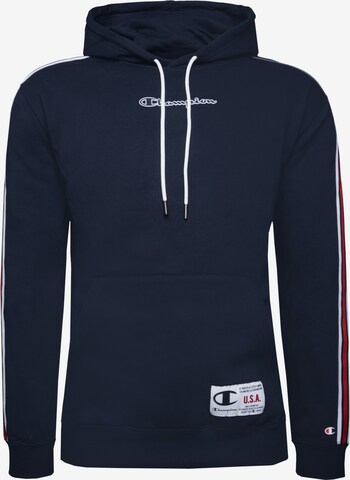 Champion Authentic Athletic Apparel Sweatshirt in Blau: predná strana