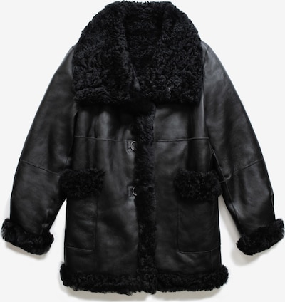 Just things we like Wintermantel 'MIO Reversible Shearling Coat' in S in schwarz, Produktansicht