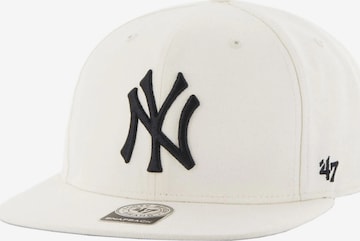 47 Cap '47 Brand MLB New York Yankees No Shot Cap' in Beige: Vorderseite