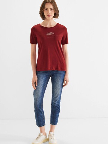 STREET ONE Shirt in Rood