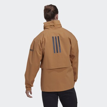 ADIDAS TERREX Outdoor jacket 'MYSHELTER' in Brown