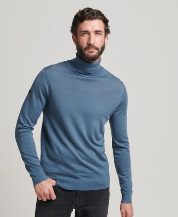 Superdry Sweater in Blue: front