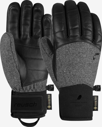 REUSCH Fingerhandschuhe 'Feather GORE-TEX' in grau / schwarz, Produktansicht