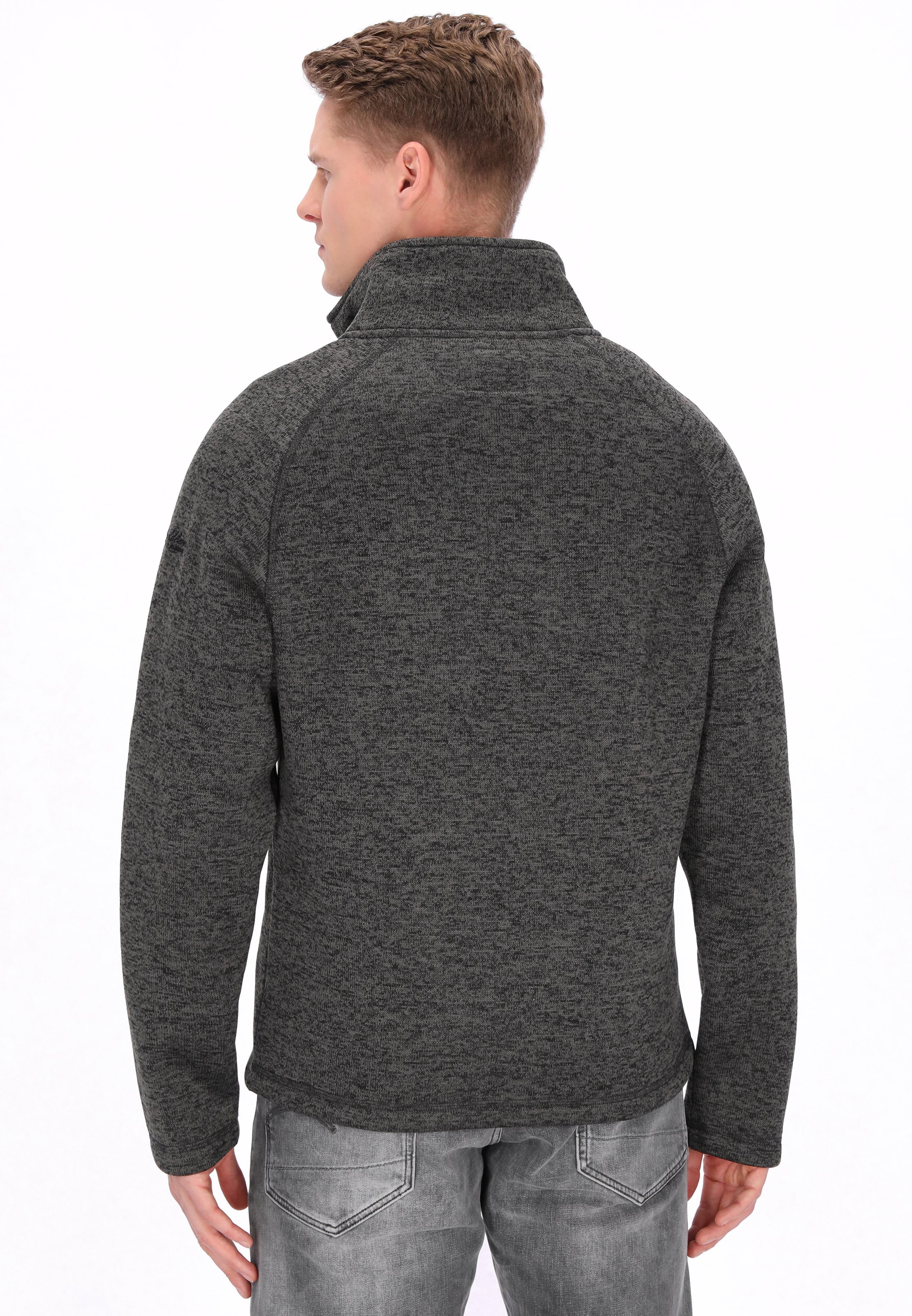 Schmuddelwedda Fleece Jacket in Grey