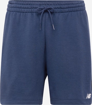 regular Pantaloni di new balance in blu: frontale