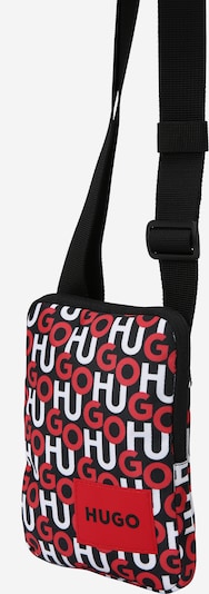 HUGO Чанта за през рамо тип преметка 'Ethon' в нейви синьо / червено / бяло, Преглед на продукта