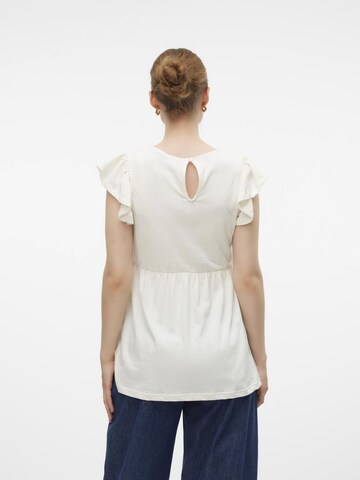 T-shirt 'ERICA JUNA' MAMALICIOUS en blanc