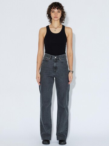 Dr. Denim Regular Jeans 'Echo High Straight - Jeans'‌ in Grau