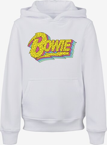 F4NT4STIC Sweatshirt 'David Bowie' in White: front