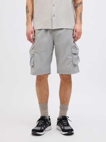 JACK & JONES Loosefit Cargobukser i grå: forside