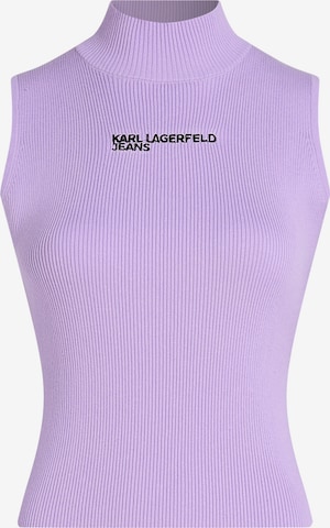 KARL LAGERFELD JEANSTop s naramenicama - ljubičasta boja: prednji dio