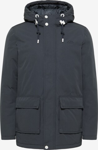 ICEBOUND Winter Jacket in Blue: front