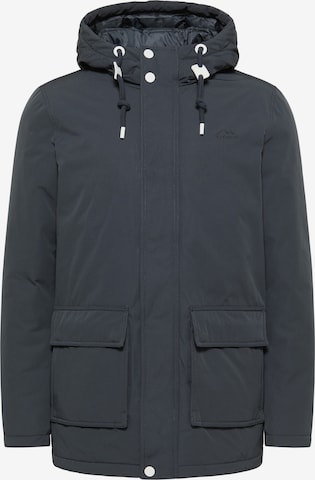 ICEBOUND Winter Jacket in Blue: front