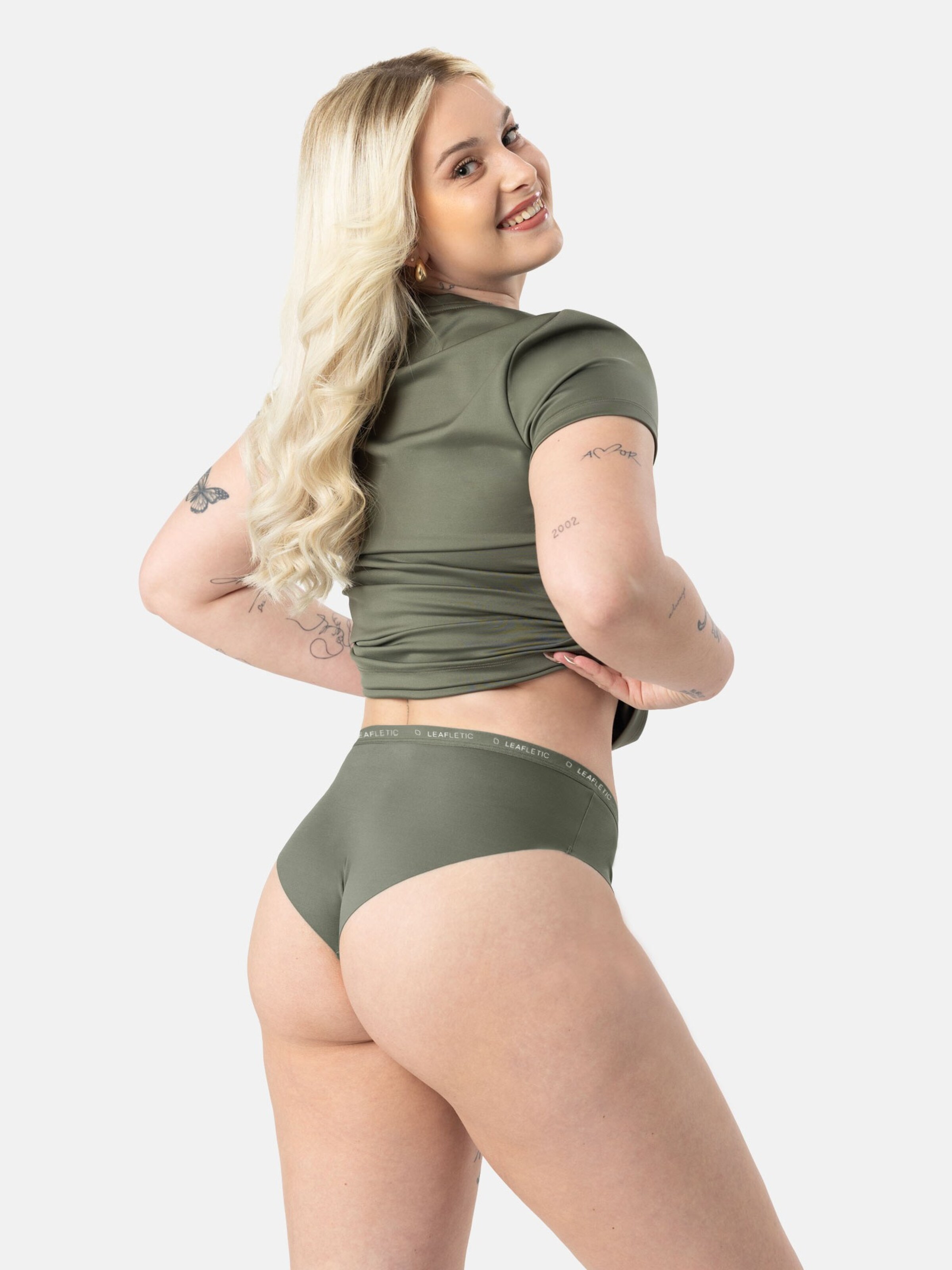 LEAFLETIC Panty‌ in Grün