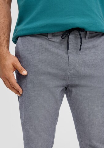 s.Oliver Men Big Sizes Tapered Chino Pants in Grey