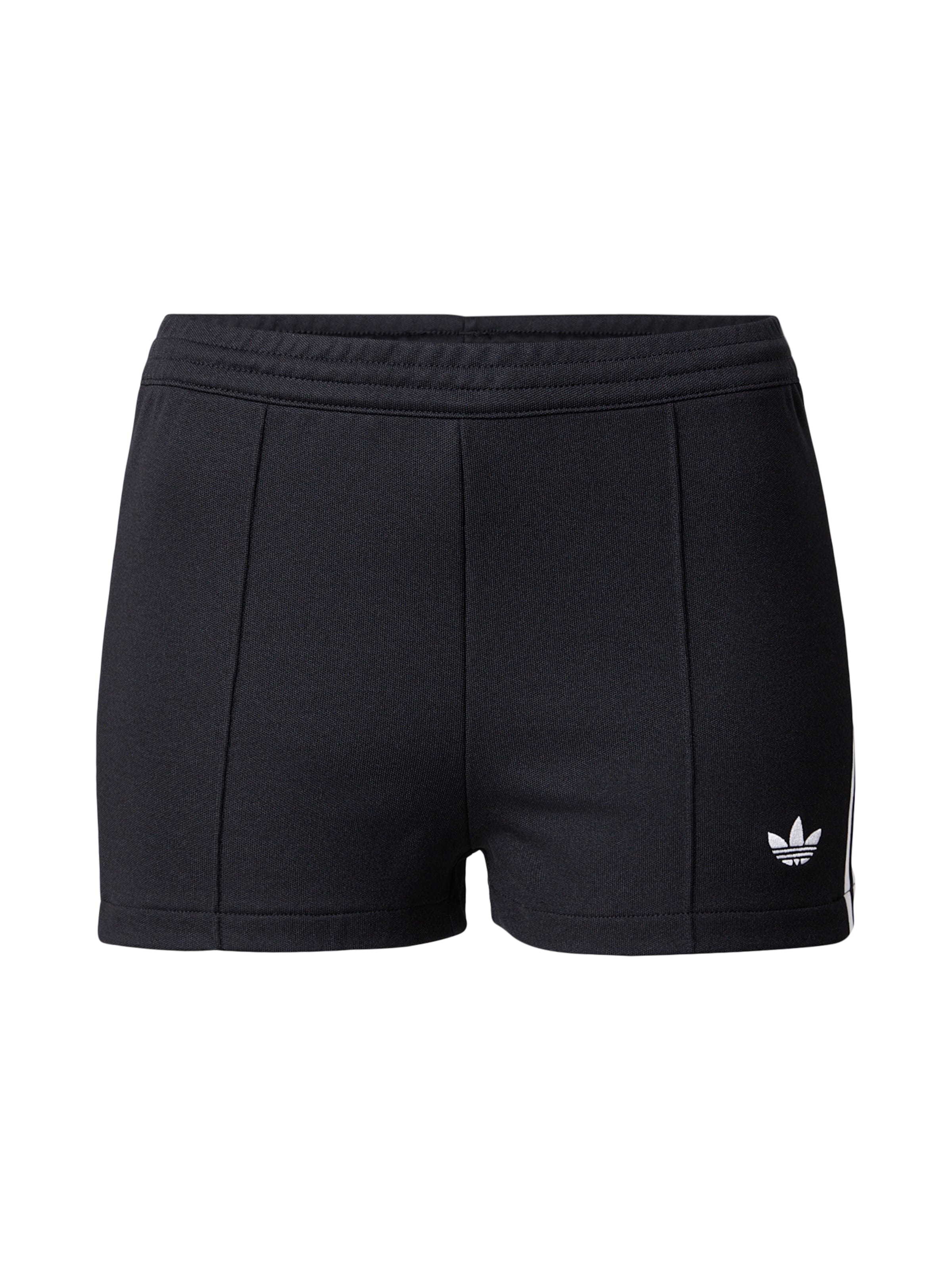 Coupe slim Pantalon 'CLASSIC' ADIDAS ORIGINALS en noir : devant