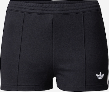 ADIDAS ORIGINALS Slimfit Housut 'CLASSIC' värissä musta: etupuoli