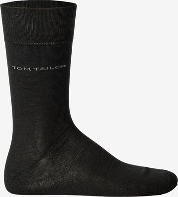 TOM TAILOR Socken in Schwarz