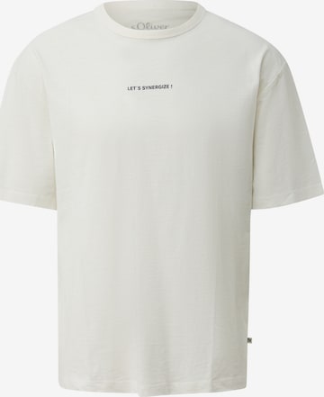 s.Oliver Shirt in Beige: front