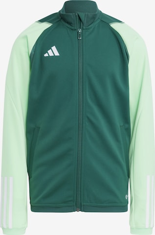 ADIDAS PERFORMANCE Trainingsjacke 'Tiro 23 Competition' in Grün: Vorderseite